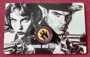 lot 16 image: 2025 Niue Gold Bonnie & Clyde 50c Coin