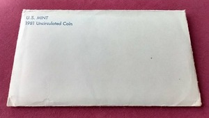 lot 20 image: 1981 U.S. Mint Uncirculated Set