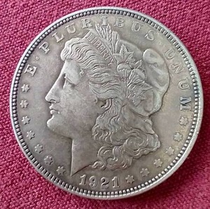 lot 30 image: 1921-D Morgan Dollar