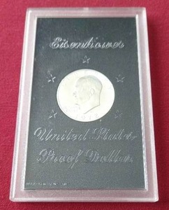 lot 39 image: 1972-S Eisenhower Silver Dollar