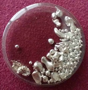 lot 61 image: Small Capsule of Silver Grains