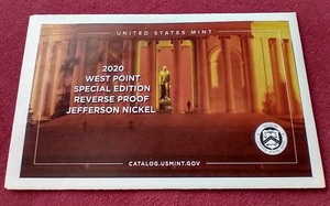 lot 89 image: 2020-W Reverse Proof Nickel