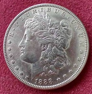 lot 98 image: 1888-S Morgan Dollar - Key Date