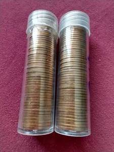 lot 121 image: (2) Uncirculated Penny Rolls - 1959-D & 1960