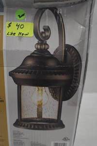 lot 26 image: Exterior Wall Lantern