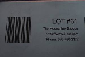 lot 61 image: WEN 20653 20V Max Brushless Cordless 3-14-Inch Hand Planer and Charger no Battery.