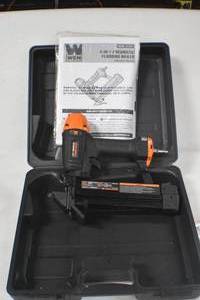 lot 67 image: WEN 61741K 4-in-1 18-Gauge Pneumatic Flooring Nailer and Stapler