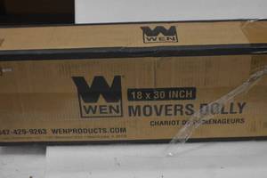 lot 79 image: WEN 721830 1320-Pound Capacity 18-by-30-Inch Hardwood Movers Dolly, 2-Pack