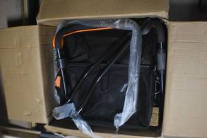 lot 87 image: WEN DT1516 16-Inch 15-Amp 2-in-1 Electric Dethatcher and Scarifier with Collection Bag