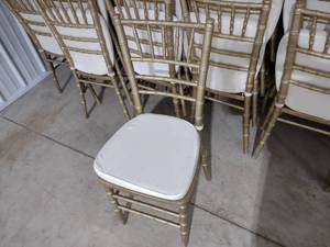 (48) Gold Chiavari Chairs...