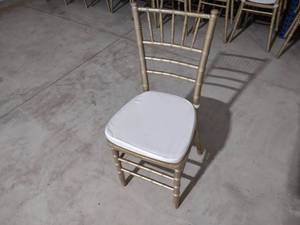 lot 30 image: (48) Gold Chiavari Chairs...