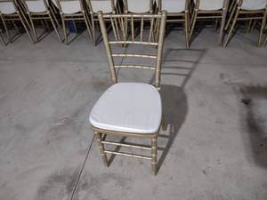 lot 35 image: (48) Gold Chiavari Chairs...