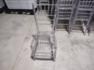 lot 45 image: (48) Clear Chiavari Chairs...