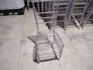 lot 46 image: (64) Clear Chiavari Chairs...