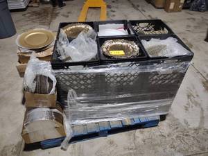 lot 108 image: Assorted Charger Plates...