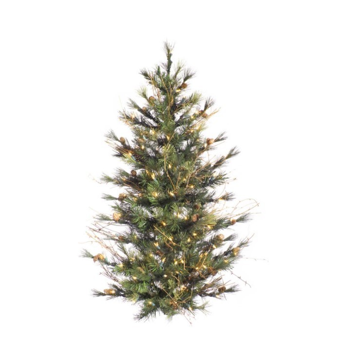 lot 154 image: Vickerman A801894 4 x 40 Mixed Country Wall Tree 294T