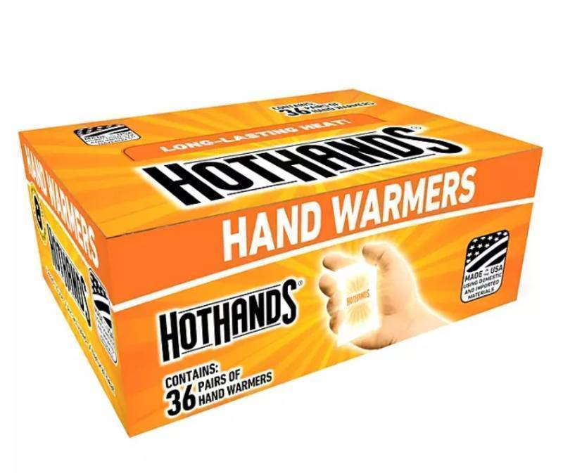 lot 193 image: NEW HotHands Hand Warmers 36 Pair Box