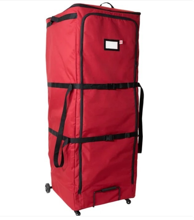 lot 162 image: NEW Upright Christmas Tree Storage Bag - RED