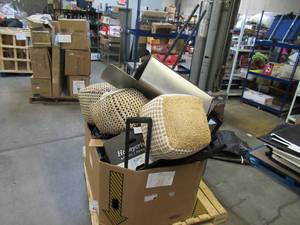 lot 137 image: Pallet of Store Overstock and Ecommerce Product and Returns