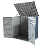 NEW Build-Well BW0503HSH-GY 5 ft. x 3 ft. Metal Horizontal Modern Storage Shed without Floor Kit - 1 Shed
