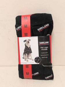 lot 11 image: NEW KIRKLAND SIGNATURE PET LOGO HOODIE