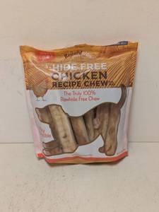 lot 12 image: REWARDABLES HIDE FREE CHICKEN RECIPE CHEW FOR DOGS