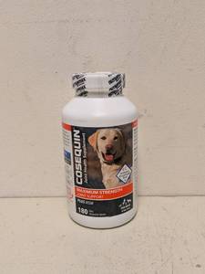 lot 40 image: NEW COSEQUIN JOINT HEALTH SUPPLEMENT FOR DOGS 180CT.