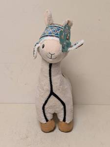 lot 53 image: NEW THINK DOG LAND OF LLAMAS DOG TOYS (CREAM)