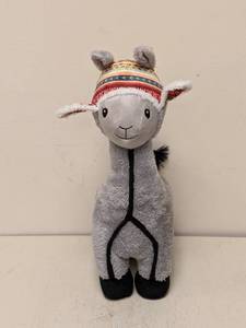 lot 55 image: NEW THINK DOG LAND OF LLAMAS DOG TOYS (GRAY)
