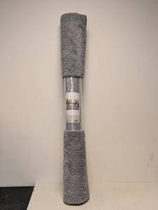 lot 74 image: NEW THRESHOLD AREA RUG (GRAY SHAG)