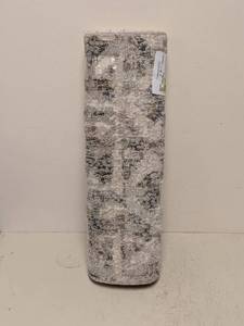 lot 83 image: NEW THRESHOLD WASHABLE RUNNER (CASHMERE GEO)