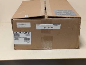 lot 124 image: NEW ELKAY LIV RESIDENTIAL BUILT-IN FILTERED REFRIGERATED WATER DISPENSER WITH REMOTE CHILLER