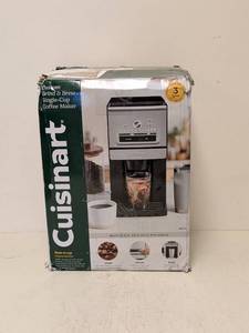 lot 144 image: NEW CUISINART CUSTOM GRIND & BREW SINGLE-CUP COFFEE MAKER