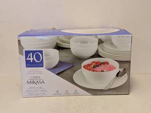 lot 155 image: NEW MIKASA CIARA DINNERWARE SET (39PCS.)