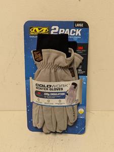 lot 182 image: 3M MECHANIX WEAR COLD WEATHER LARGE GLOVES