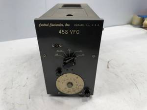 lot 72 image: CENTRAL ELECTRONICS 458 VFO