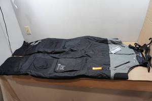 lot 37 image: Clam Ice Armor Defender Bibs with Motion Float - 2XL