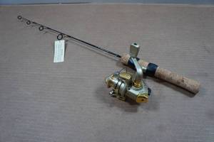 lot 97 image: Invincible Graphite Ice Rod & Reel Combo