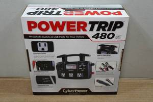 lot 100 image: Cyber Power PowerTrip 480 Power Inverter