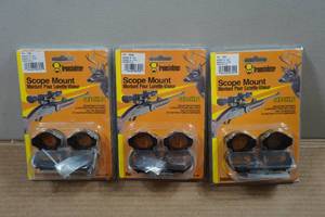 lot 109 image: 3 Ironsighter Scope Mounts - Models 705 & 705H