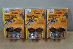 lot 110 image: 3 Ironsighter Scope Mounts - Model 570