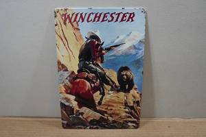 lot 143 image: Novelty Metal Sign - Winchester