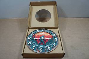 lot 156 image: Sasquatch 10 Wall Clock