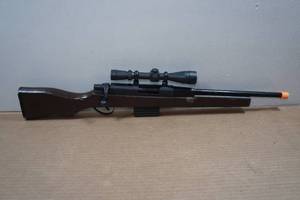 lot 174 image: Vintage Parris Wood Stock Cadet Training Rifle