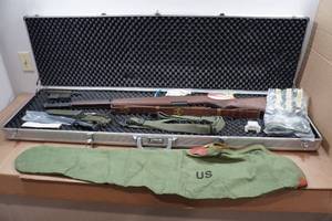 Springfield Armory M1 Garand .30-06 Sprg Semi-Auto Rifle - Bayonet and Accessories