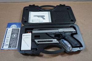 lot 1I image: Unfired Beretta U22 Neos DLX INOX .22 LR Semi-Auto Pistol - 2 Magazines