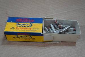 lot 250 image: 19 Western Super-X .357 Magnum 158 Gr Lubaloy Ammo