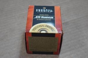 lot 251 image: 20 Federal Premium .410 Bore Handgun 2-12 4 Shot Personal Defense Shotshells