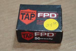 lot 256 image: 20 Hornady .40 S&W 155 Gr TAP FPD Ammo