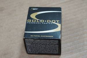 lot 261 image: 20 Speer Gold Dot .327 Federal Mag 115 Gr GD HP Ammo
